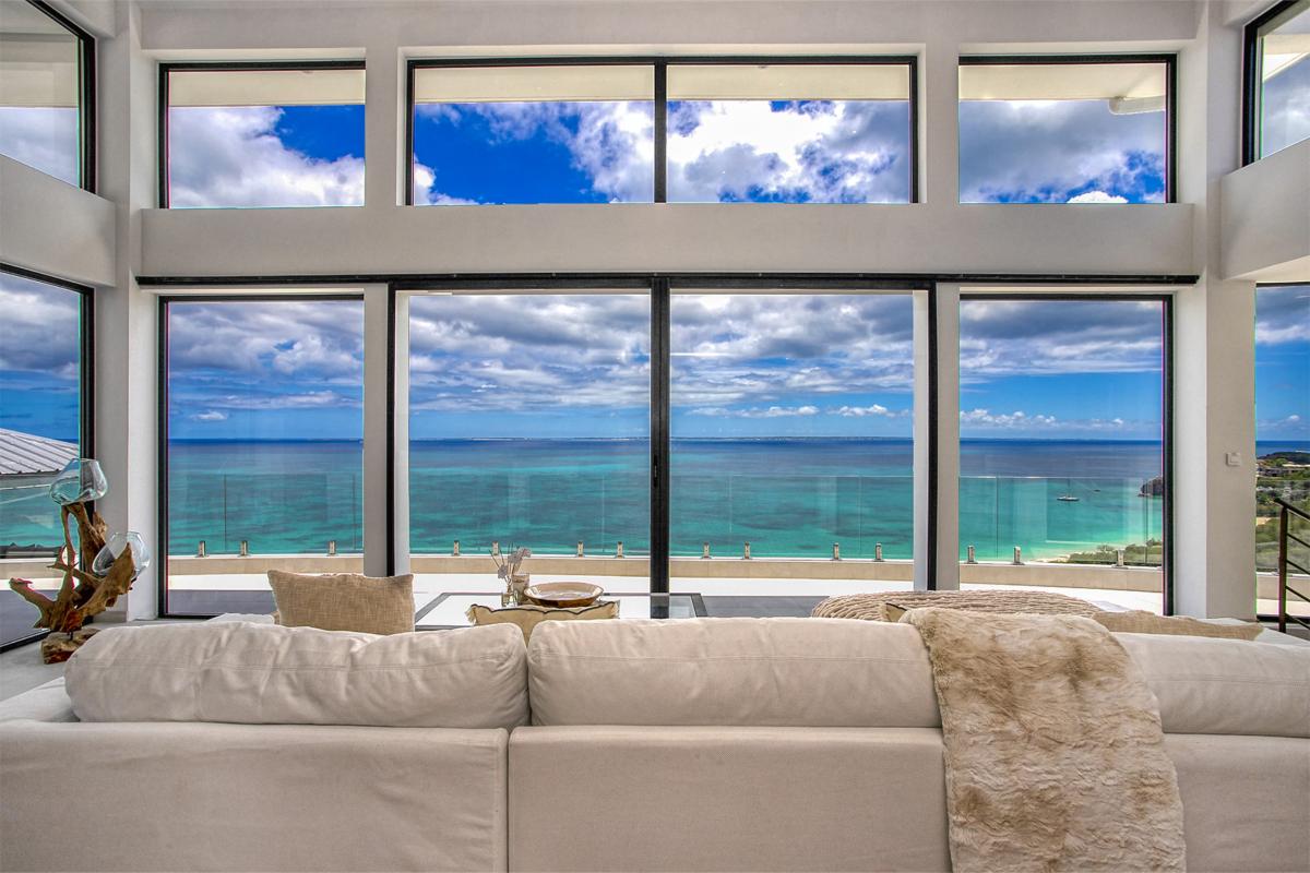 A louer villa 4 chambres Terres Basses Saint Martin_ Salon - 18